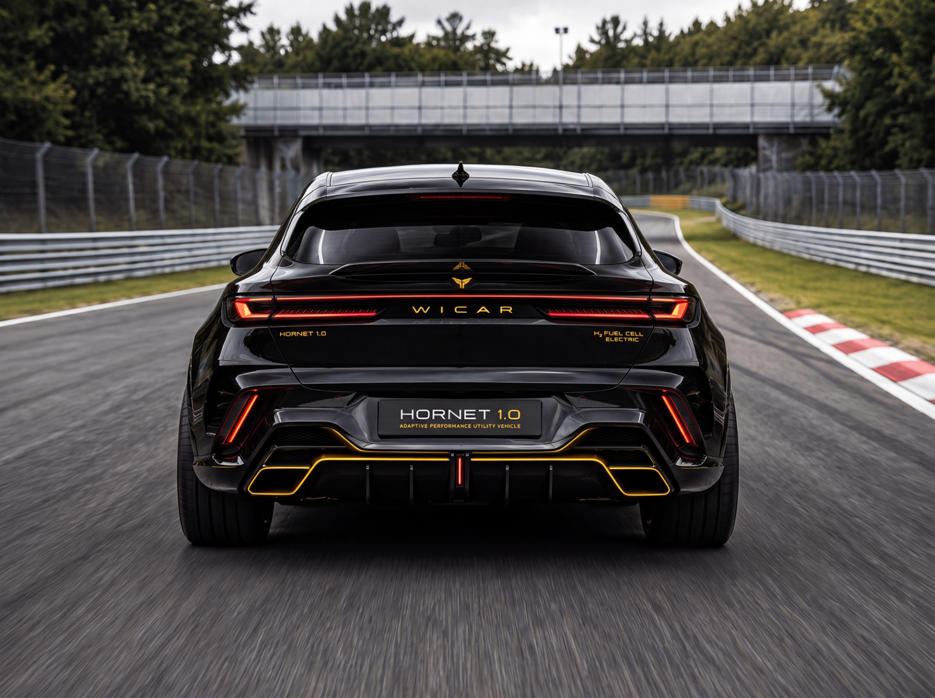WICAR Hornet 1.0 Heckansicht